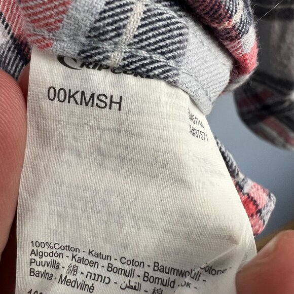 Rip Curl Big Boys Ranchero Hoodie Flannel Shirt Size S Surfing Skater Streetwear - Picture 9 of 10